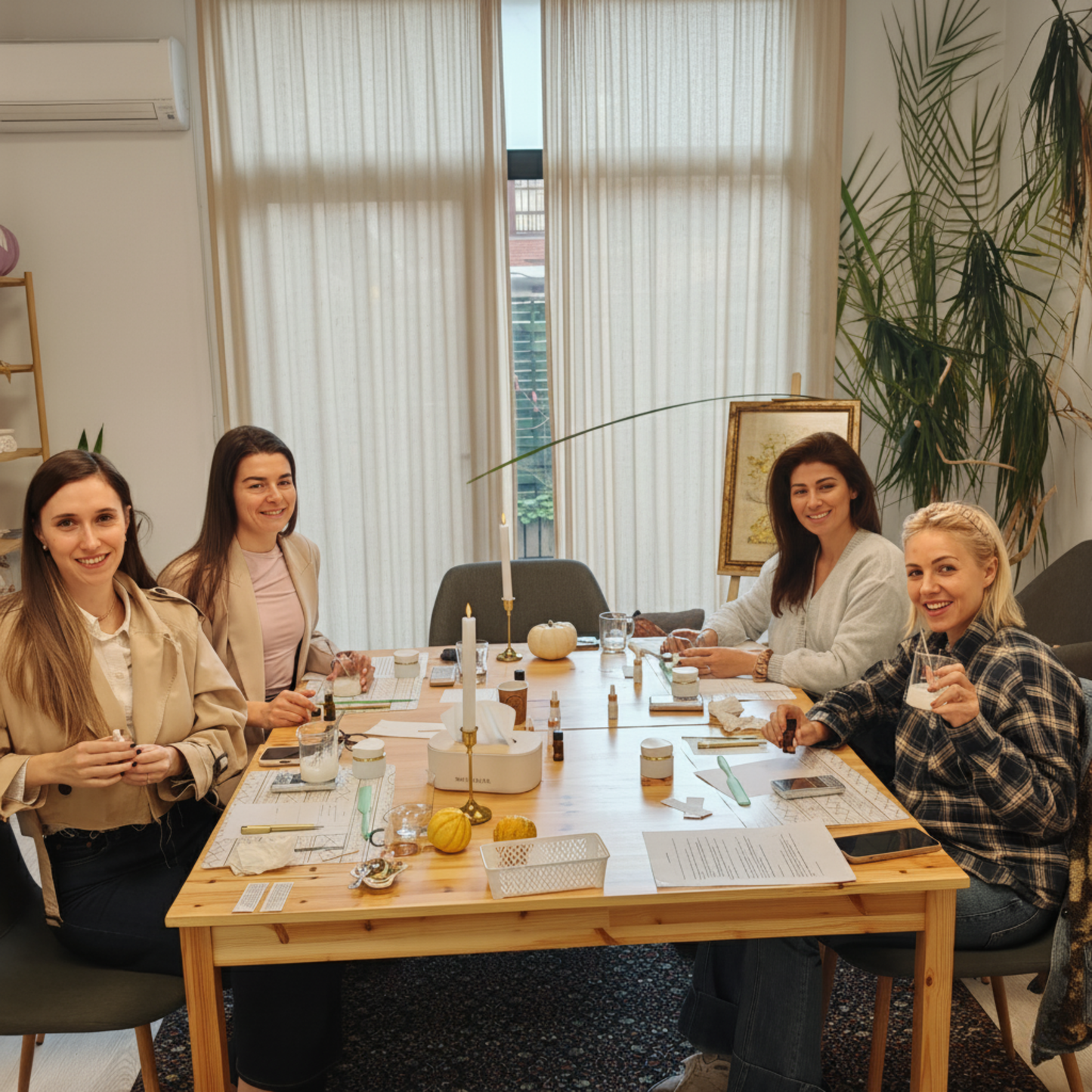 Козметична работилница за персонален крем за лице