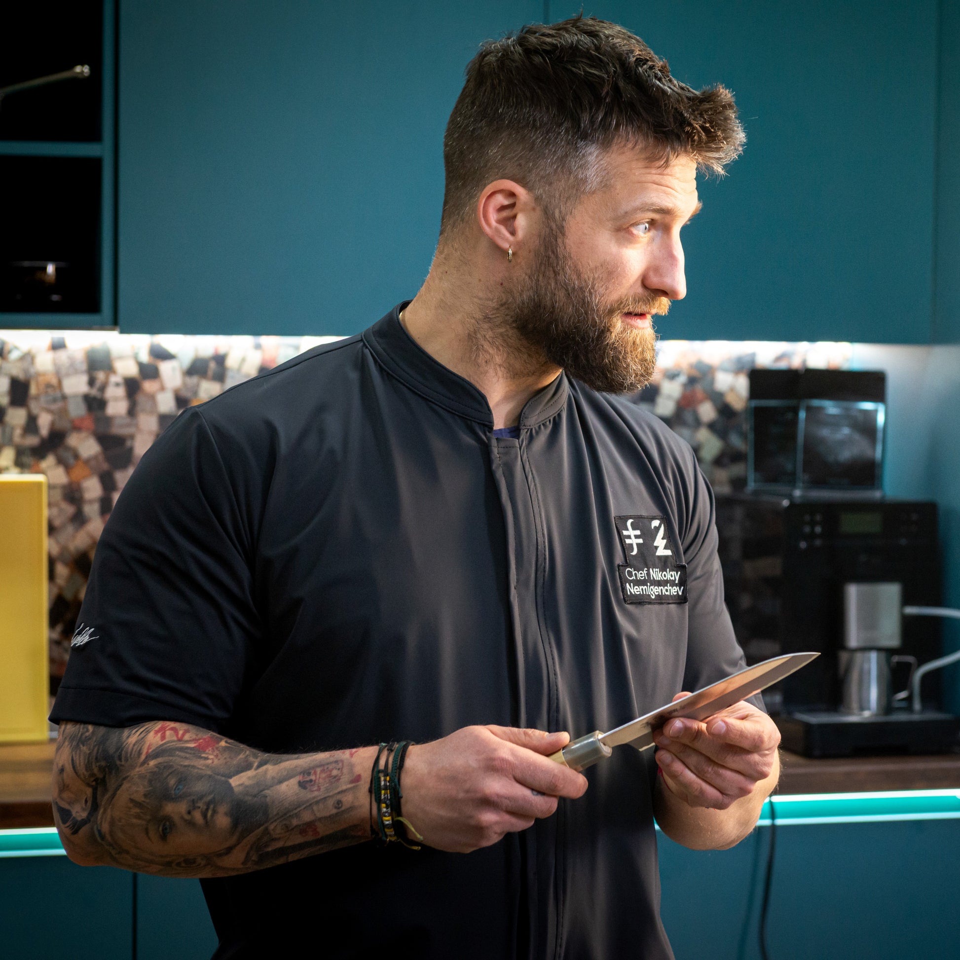 Снимка на шеф Николай Немигенчев в Atelier Nemigenchev - София