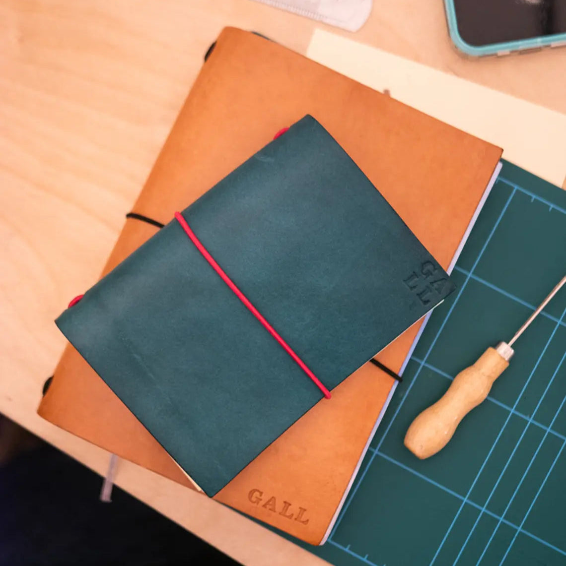 Работилница за DIY кожен тефтер