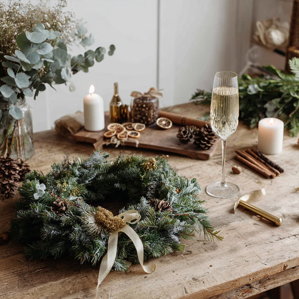 Покани Коледа у дома. Работилница за коледен венец