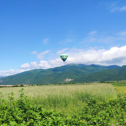 Свободен полет с балон над Белоградчишката крепост