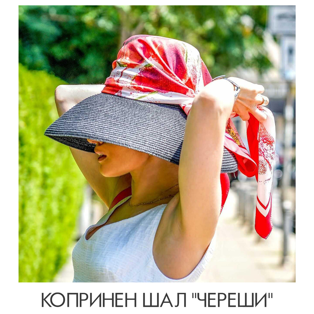 Изкуство върху коприна. Копринени шалове - Картини