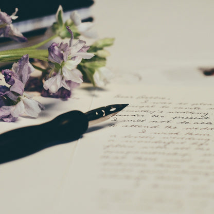 Изкуството на любовното писмо. Вино и калиграфия