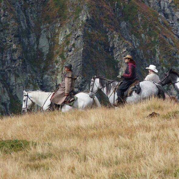 Урок по конна езда или конен преход край Боровец