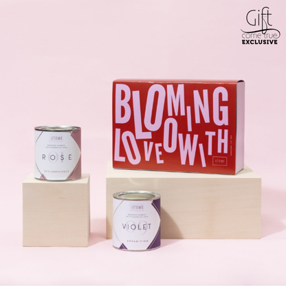 С аромат на любов. Сет от две свещи Blooming Love