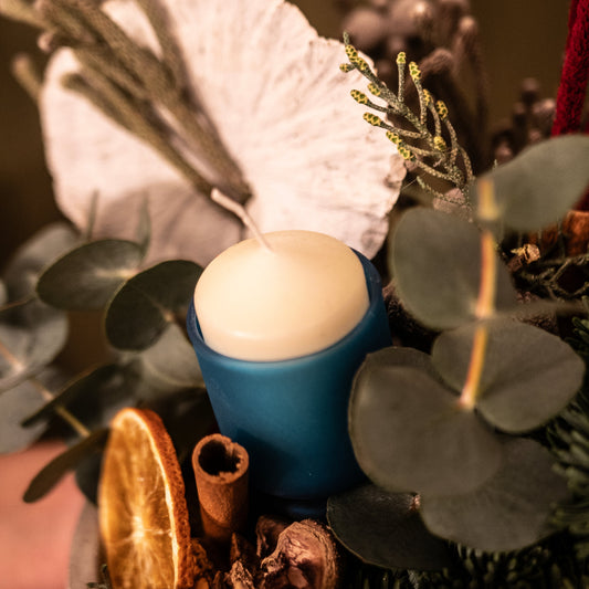 Работилница за коледен свещник