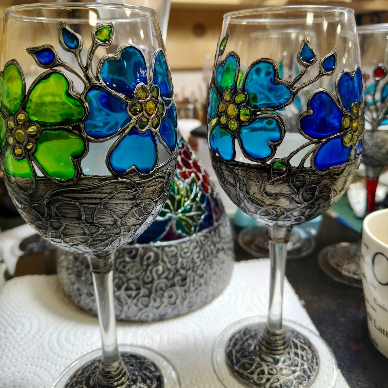 Рисуване върху стъкло. Велико Търново 