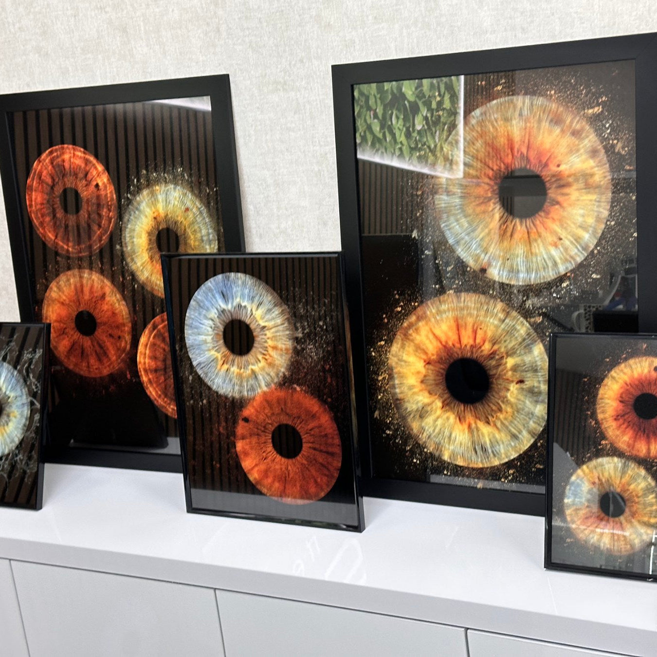 Очите, уловени като изкуство.  Ирисова фотография Русе