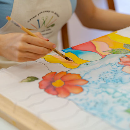 Работилница за рисуване върху коприна. Велико Търново