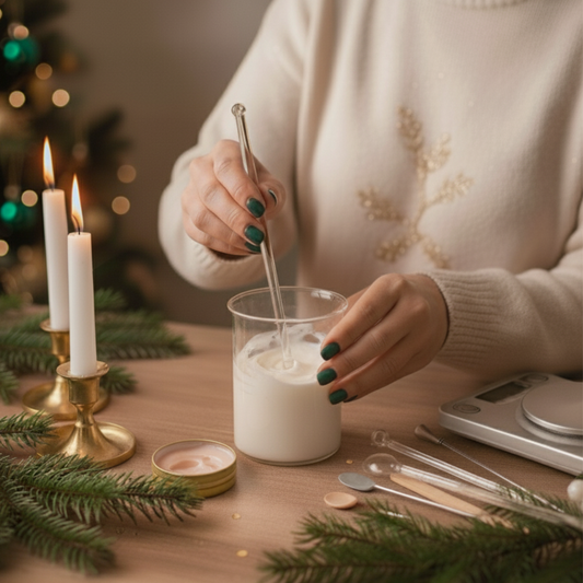 Коледна козметична работилница: Направи свой подхранващ крем за ръце и нежен балсам за устни