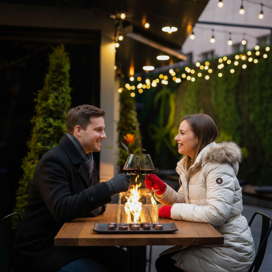 Празнувай любовта с винена и шоколадова дегустация за двама в сърцето на София