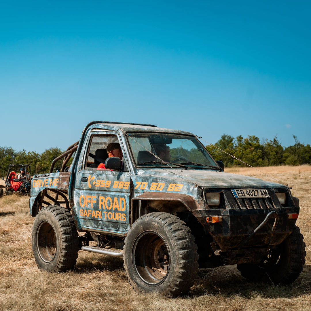 Офроуд шофиране на модифициран джип Дайхацу! Велико Търново и Арбанаси 