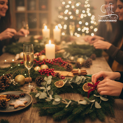 Покани Коледа у дома. Работилница за коледен венец