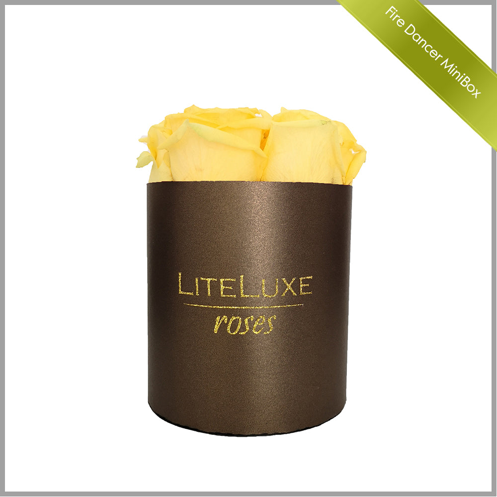 Litelux букет от жълти рози