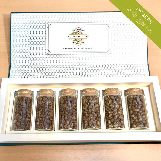 Specialty coffee gift box - селекция от 6 сорта кафе Арабика в луксозна кутия